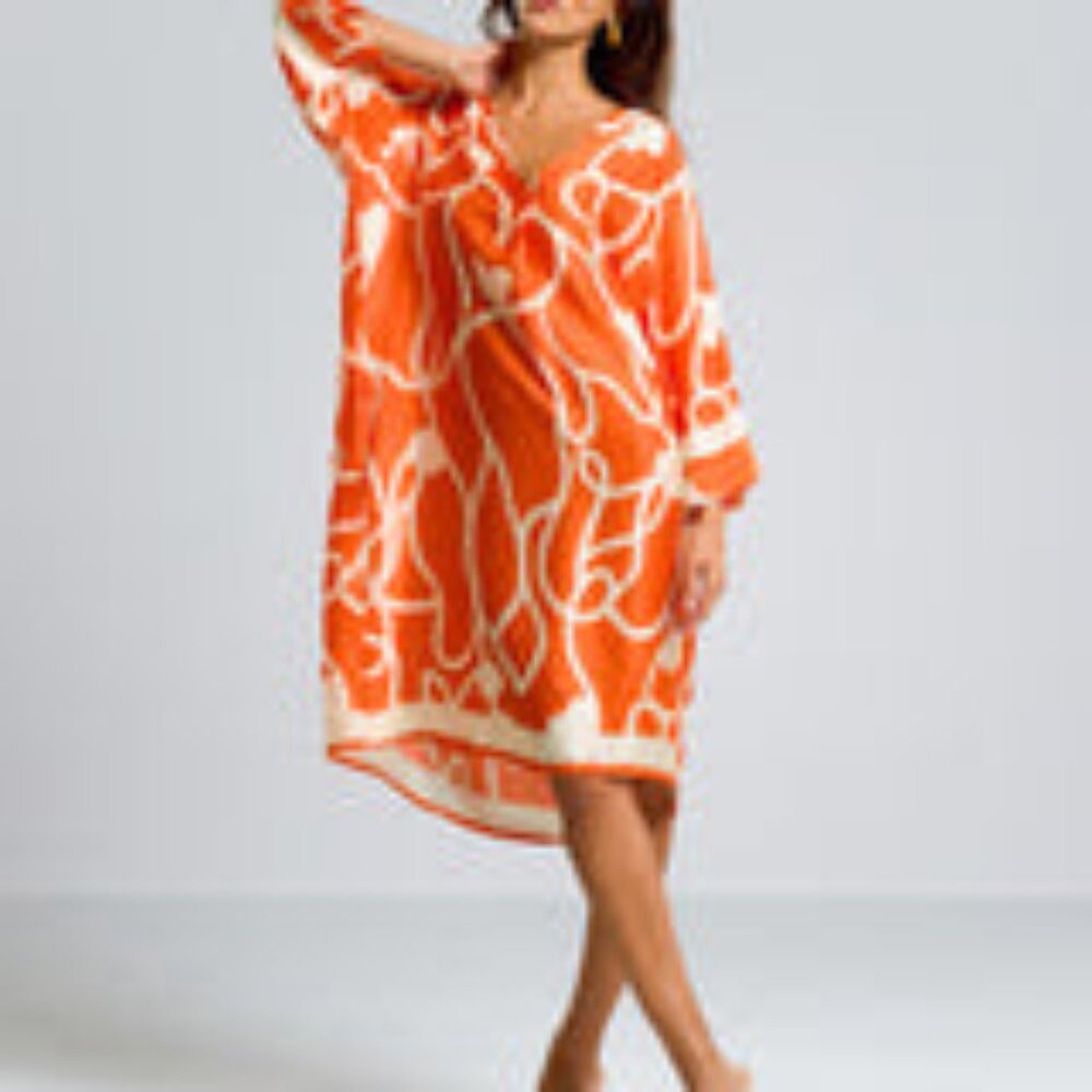 Jaki London Jasmine Throw On Satin Dress